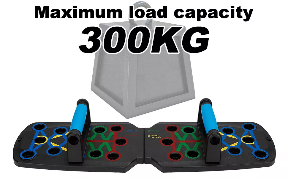 28 in 1 Push Up Rack Board System Fitness Workout Train Home Gym