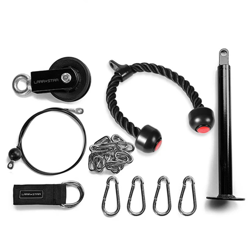 DIY Fitness Pulley Cable Machine