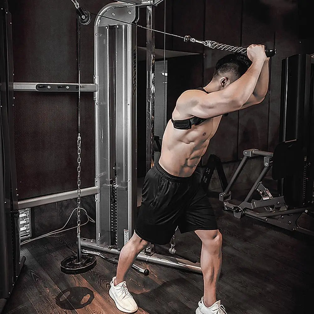 DIY Fitness Pulley Cable Machine