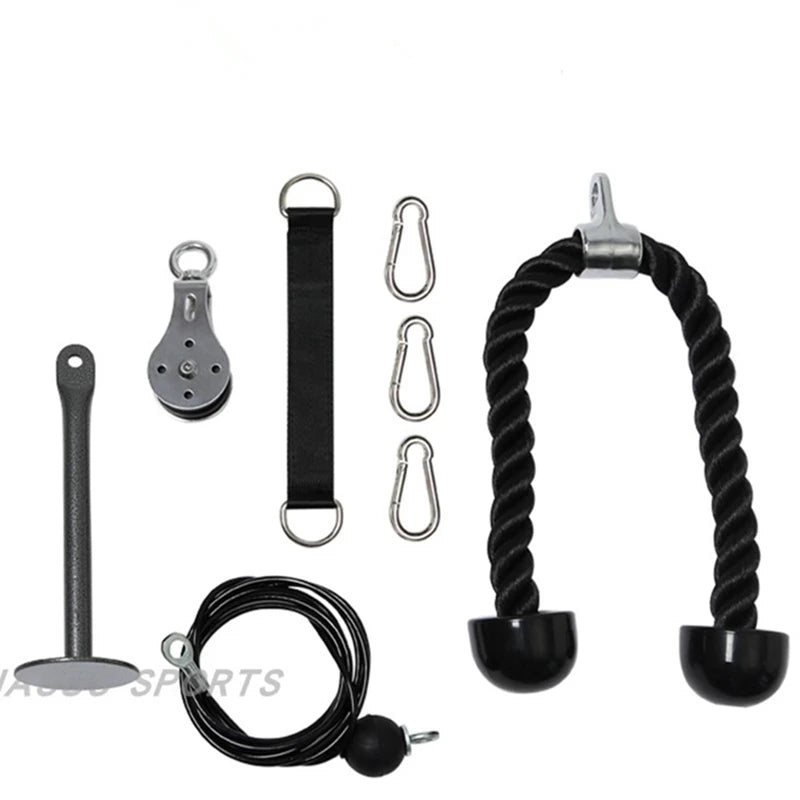 DIY Fitness Pulley Cable Machine