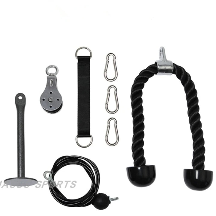 DIY Fitness Pulley Cable Machine