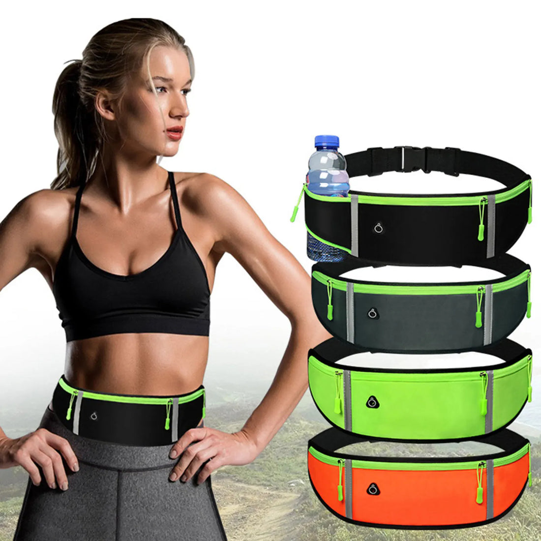 Waterproof Running Fanny Pack Belt