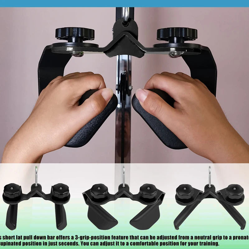 Adjustable Lat Pulldown Gym Attachment