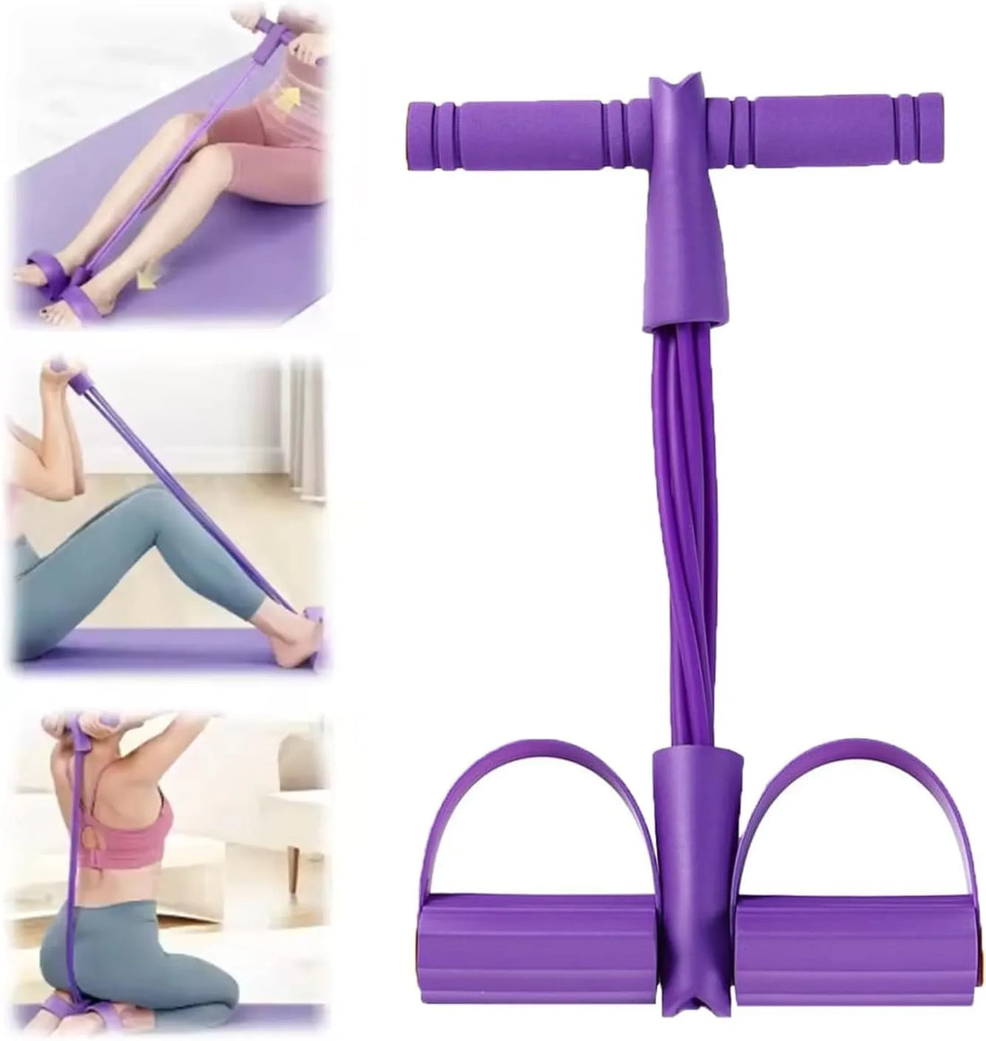 6-Tube Elastic Yoga Pedal Puller