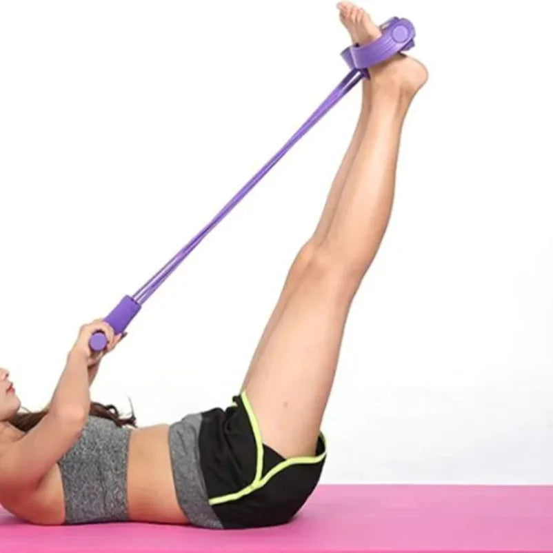 6-Tube Elastic Yoga Pedal Puller