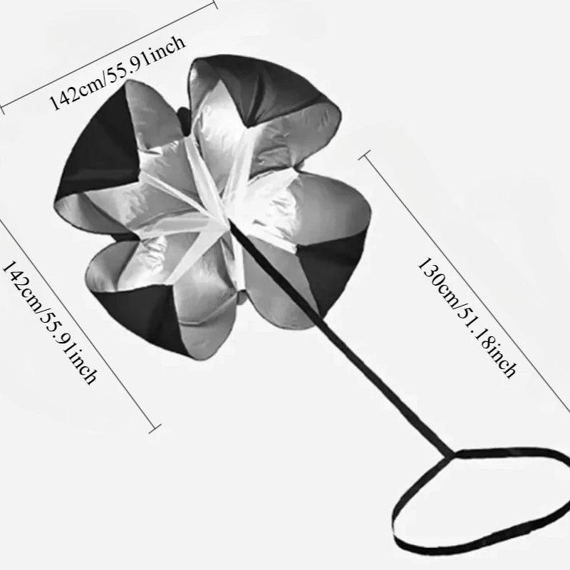 Adjustable Resistance Soccer Training Parachute