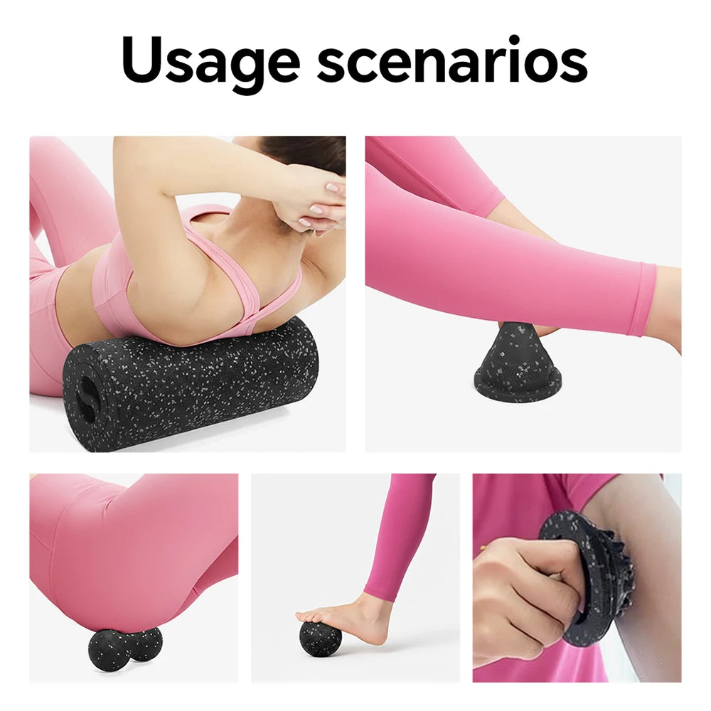 5-in-1 Vibrating Fascia Roller Set