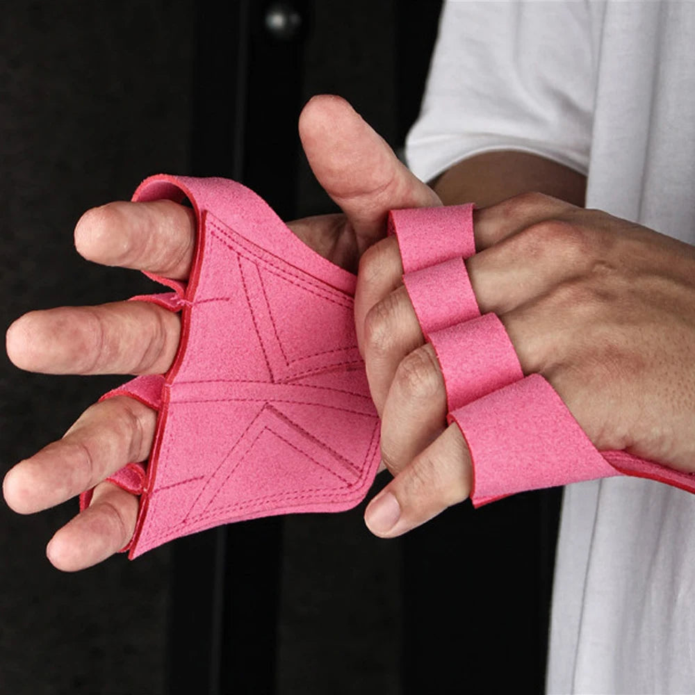 Pair Lifting Palm Grip Gloves
