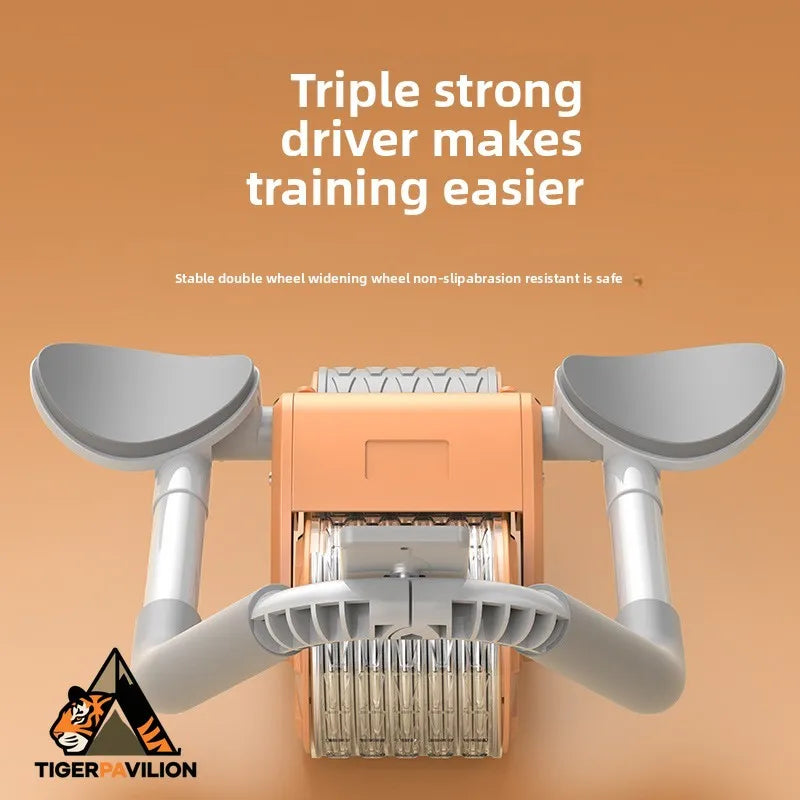 Dual-Use Ab Roller Wheel Exercise