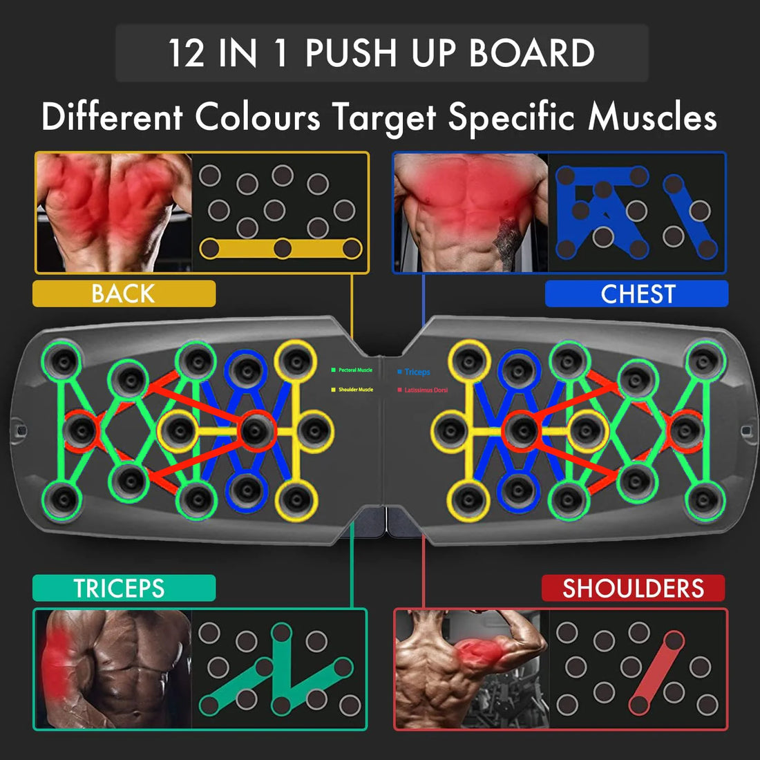 Portable Multifunction Push-Up Board Set