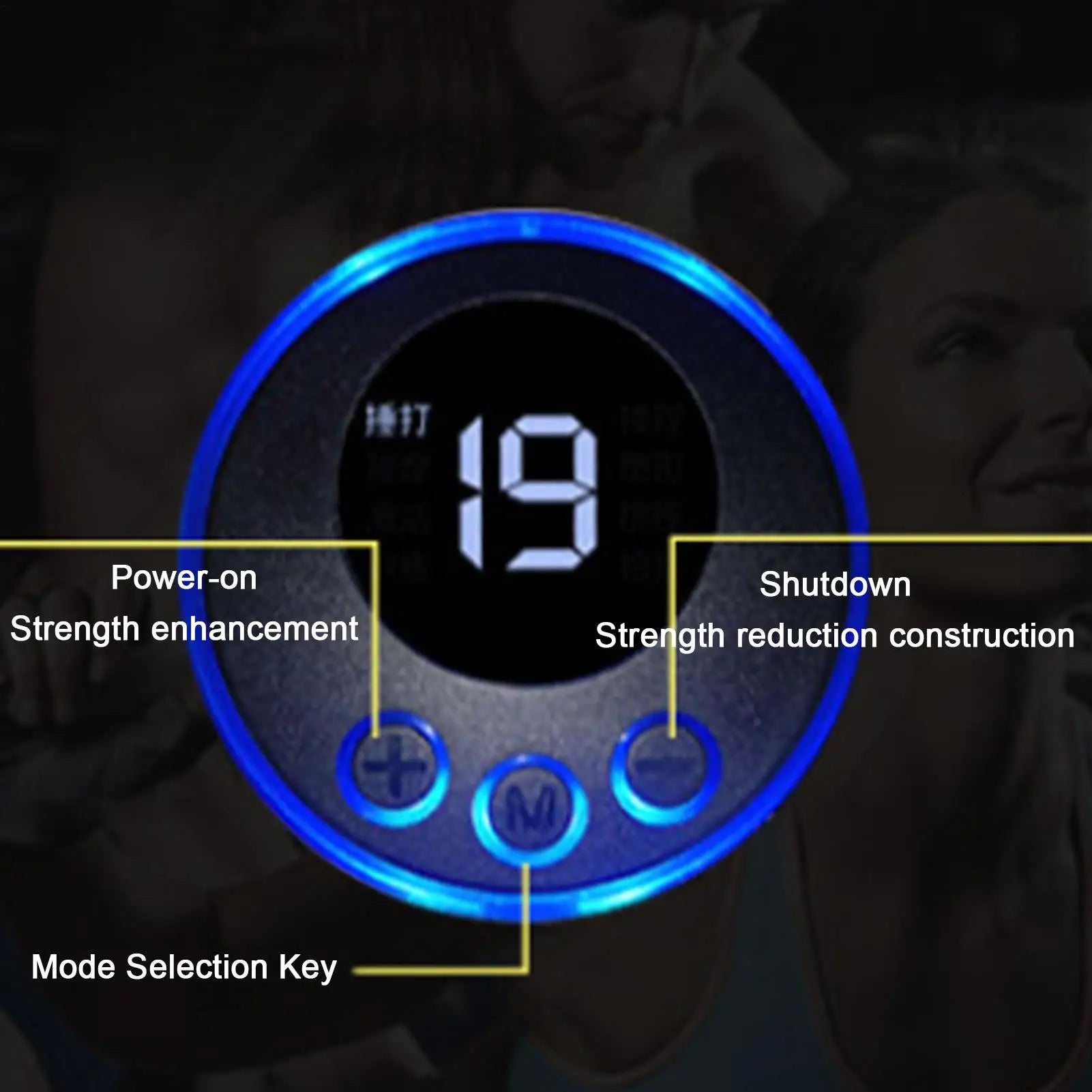 Wireless EMS Muscle Stimulator Trainer