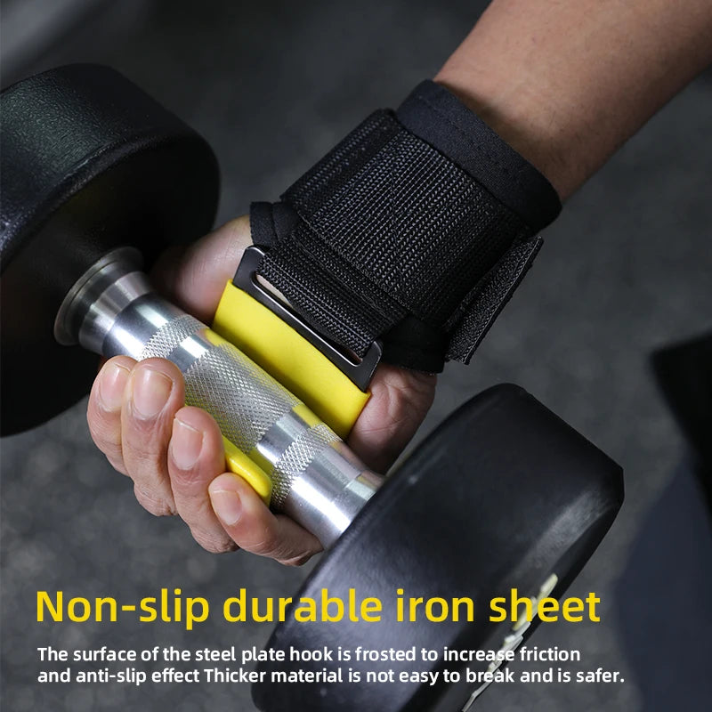 Heavy Duty Weightlifting Hook Straps