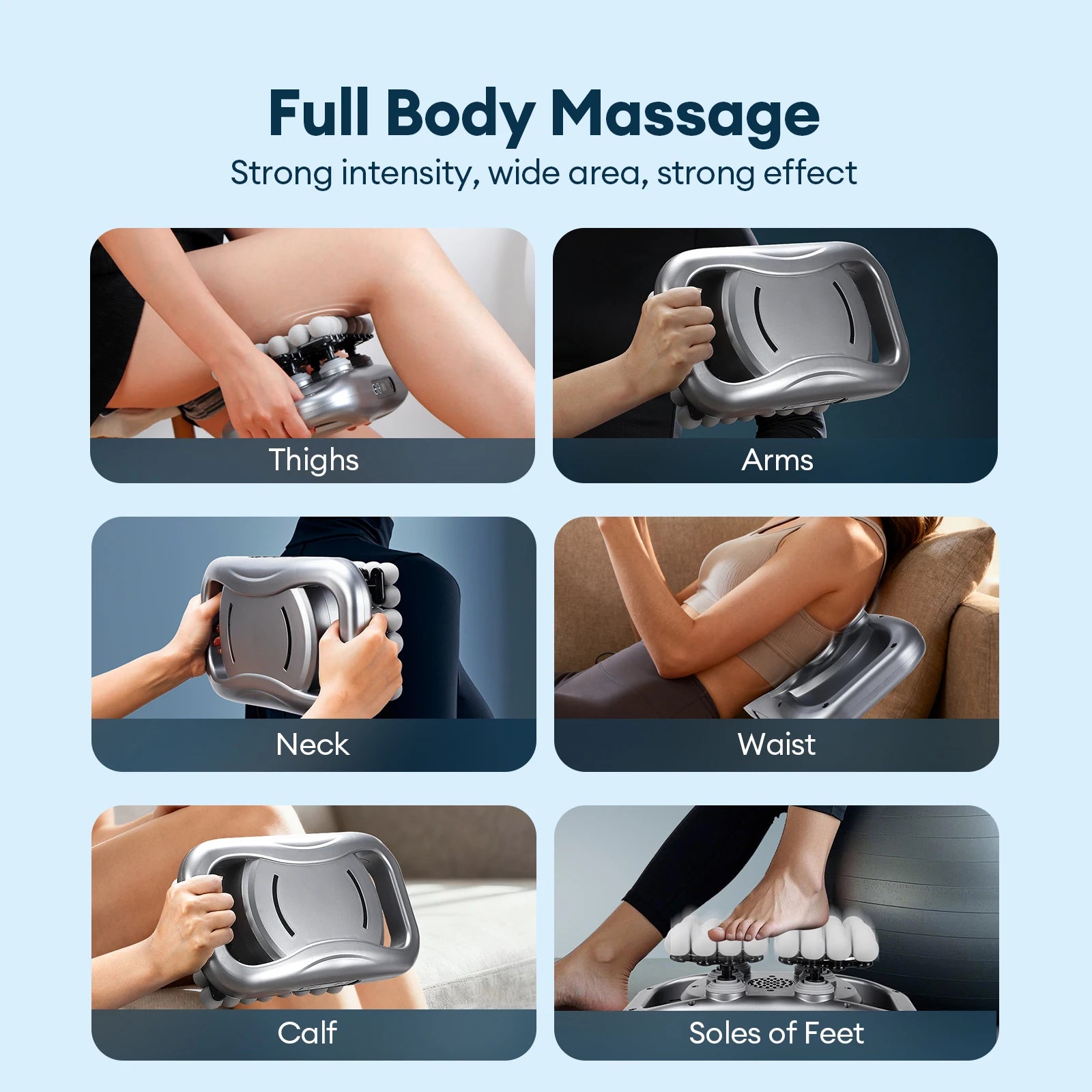 48-Head High Frequency Massage Gun