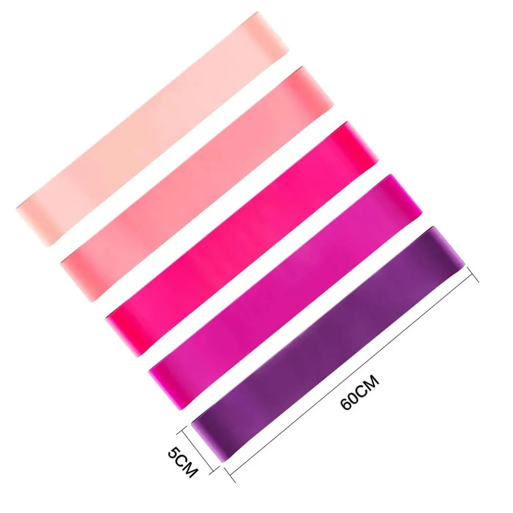 Elastic Resistance Bands Workout Pilates Set