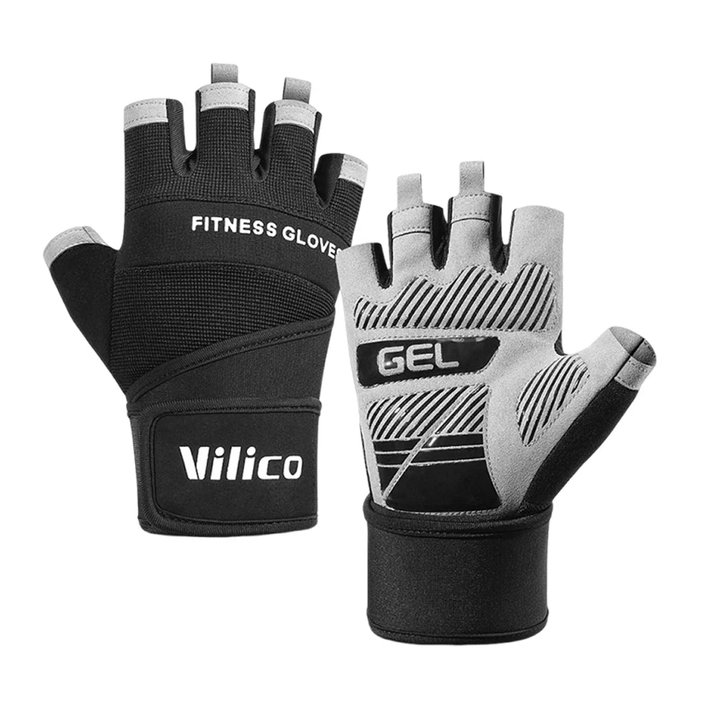 Non-Slip Full Palm Weightlifting Gloves
