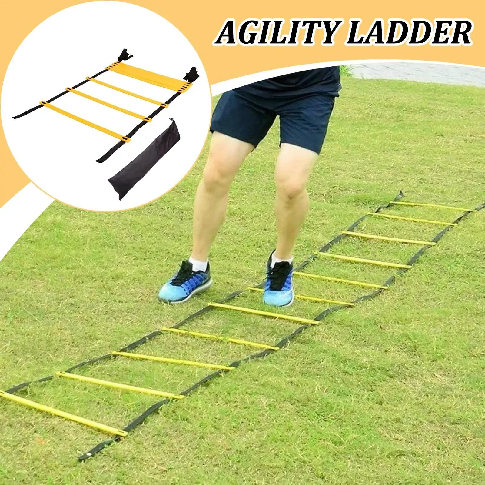 Portable Football Speed Agility Ladder