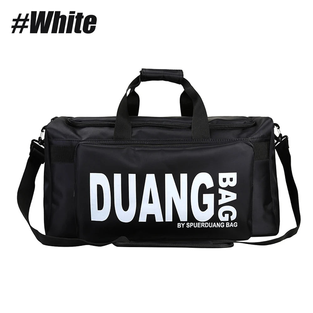 Water Resistant Sports Travel Duffel Bag