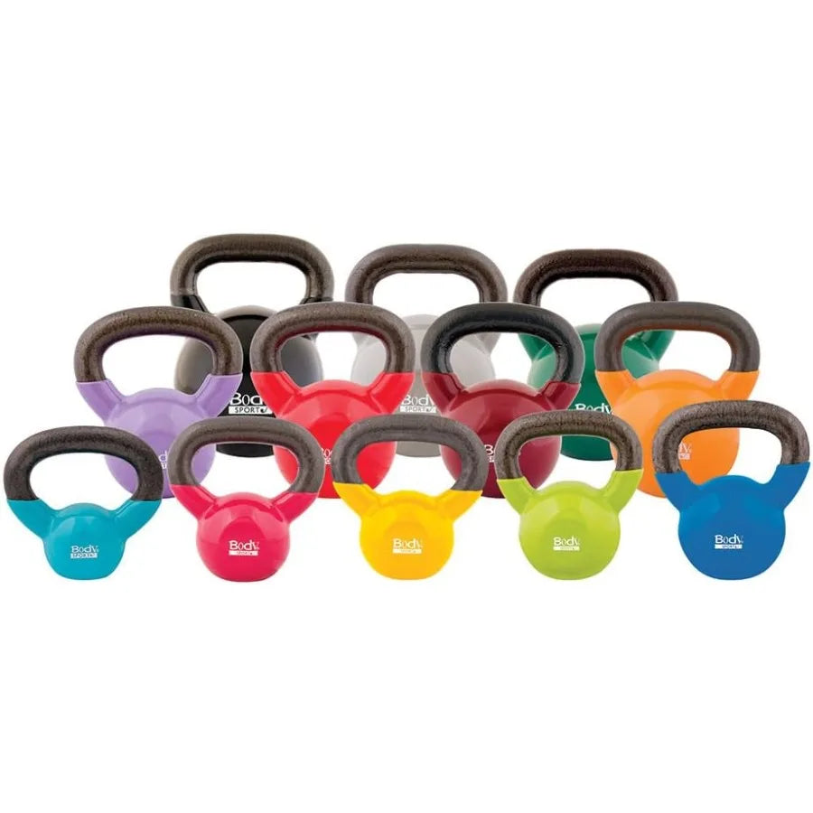 Vinyl Coated Cast Iron Kettlebells
