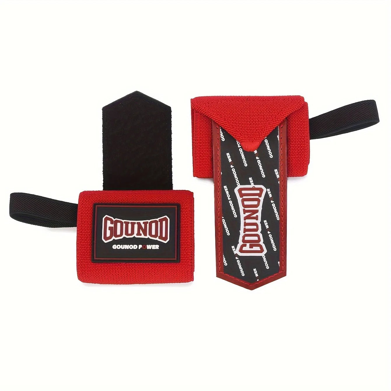 Pair Adjustable Weightlifting Wrist Support Wraps