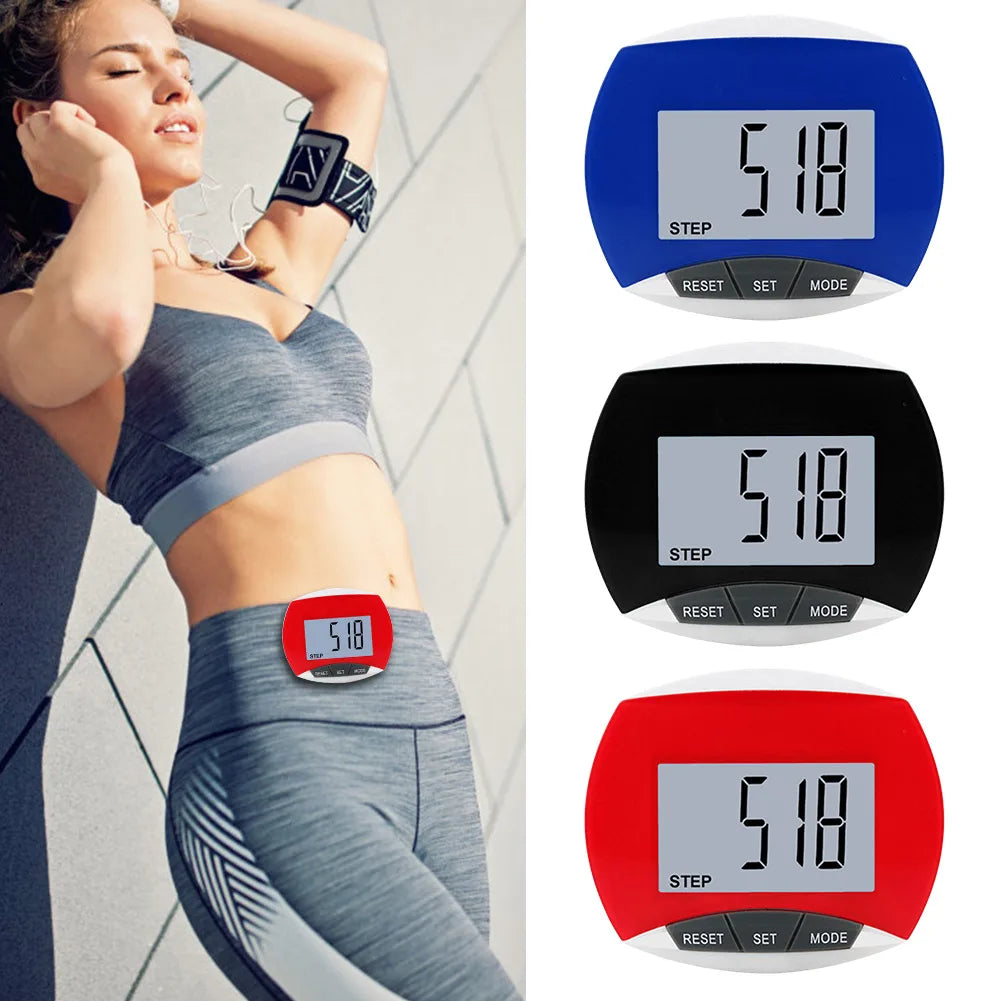 Accurate Clip-On Step Tracker Pedometer