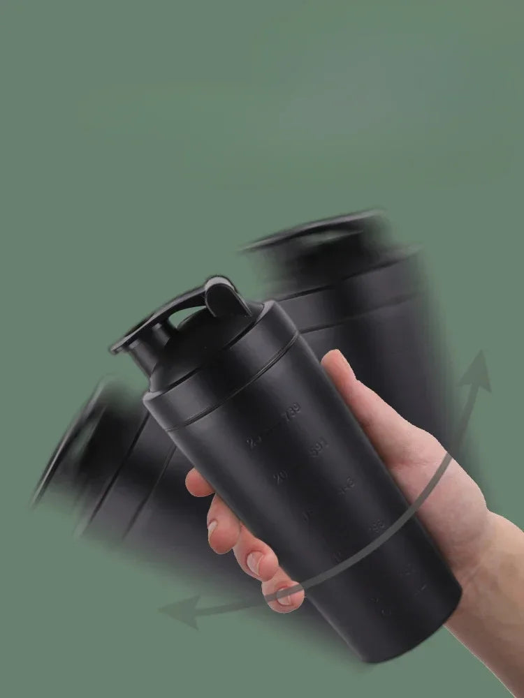 Stainless Steel Protein Shaker Bottle