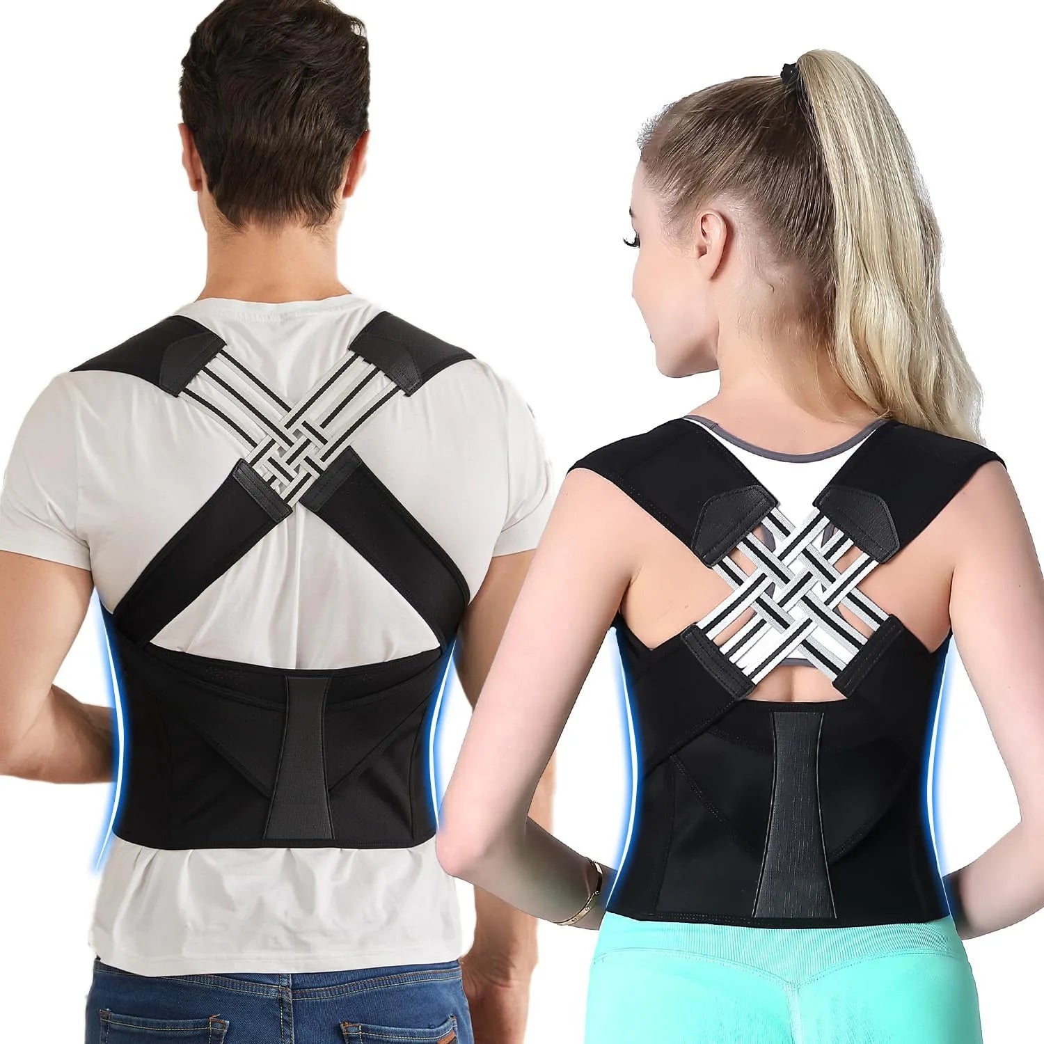 Adjustable Back Posture Corrector Belt