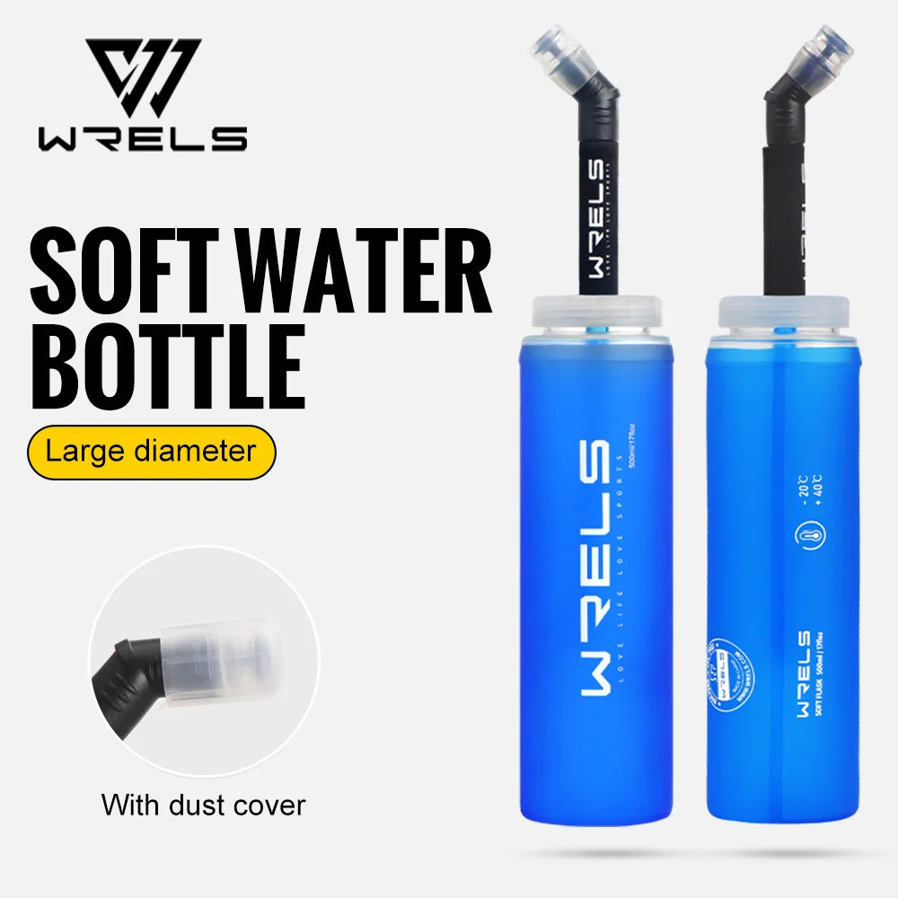 TPU Collapsible Soft Sports Water Bottle