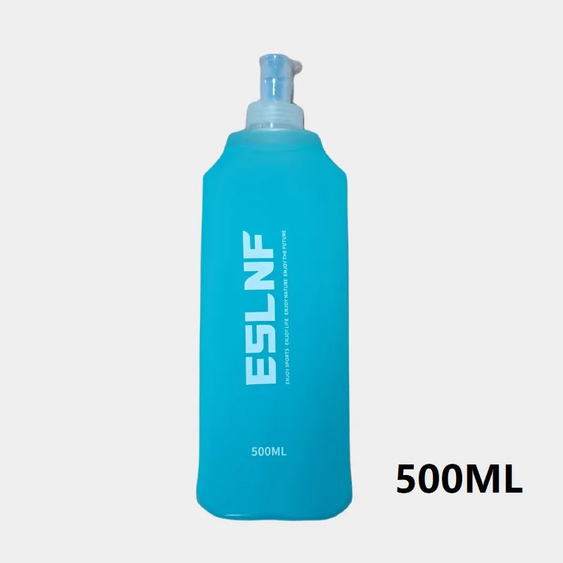 Soft Silicone Running Water Bottle