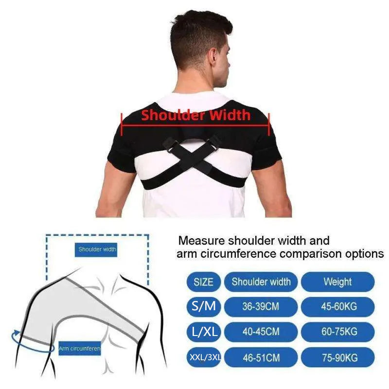 Cross Shoulder Support Strap Corrector