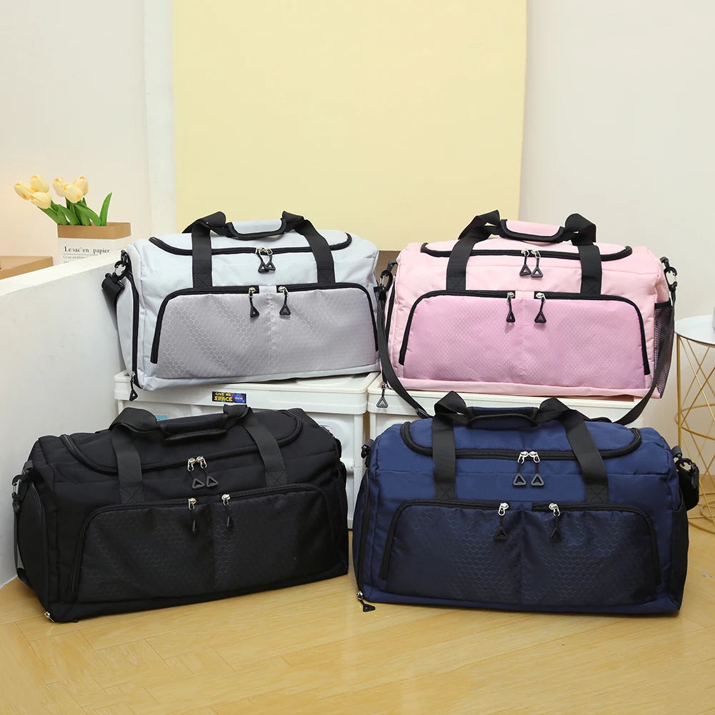 Travel Duffle Bag with Shoe Compartment