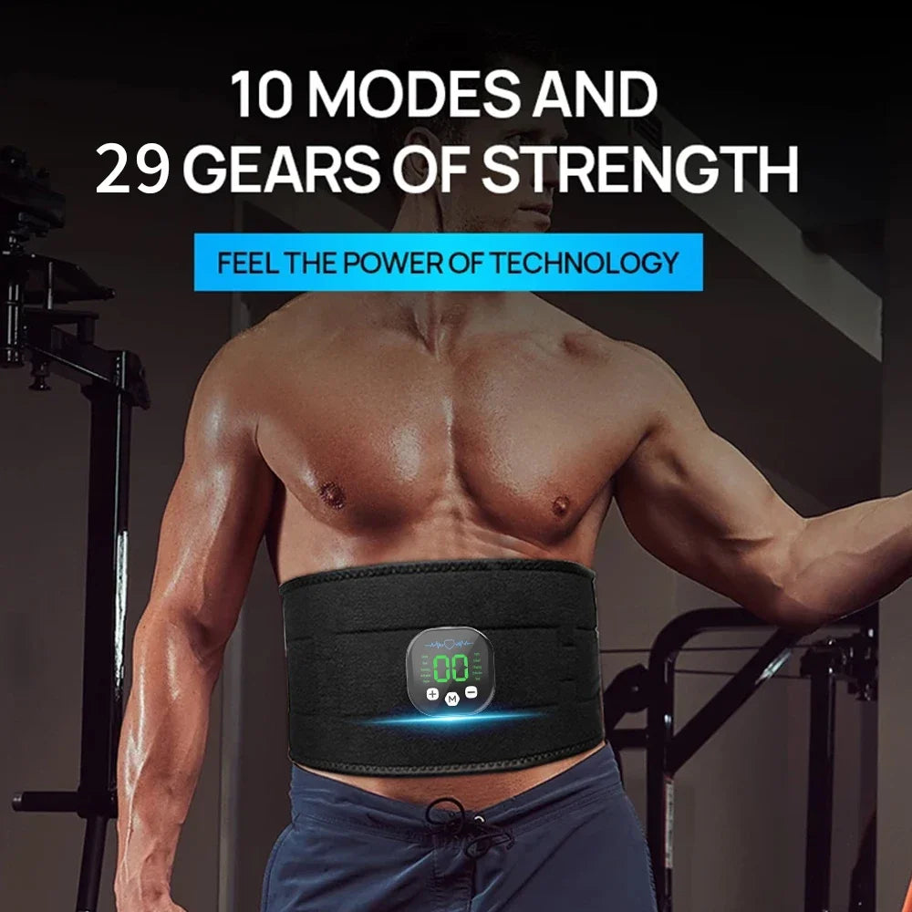Smart EMS Abdominal Muscle Stimulator Belt