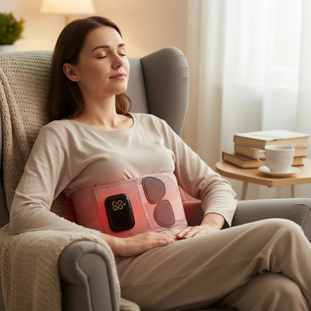 Infrared Heated Waist Massager Belt