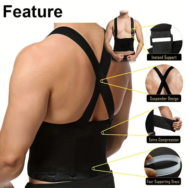 Lower Lumbar Back Support Belt