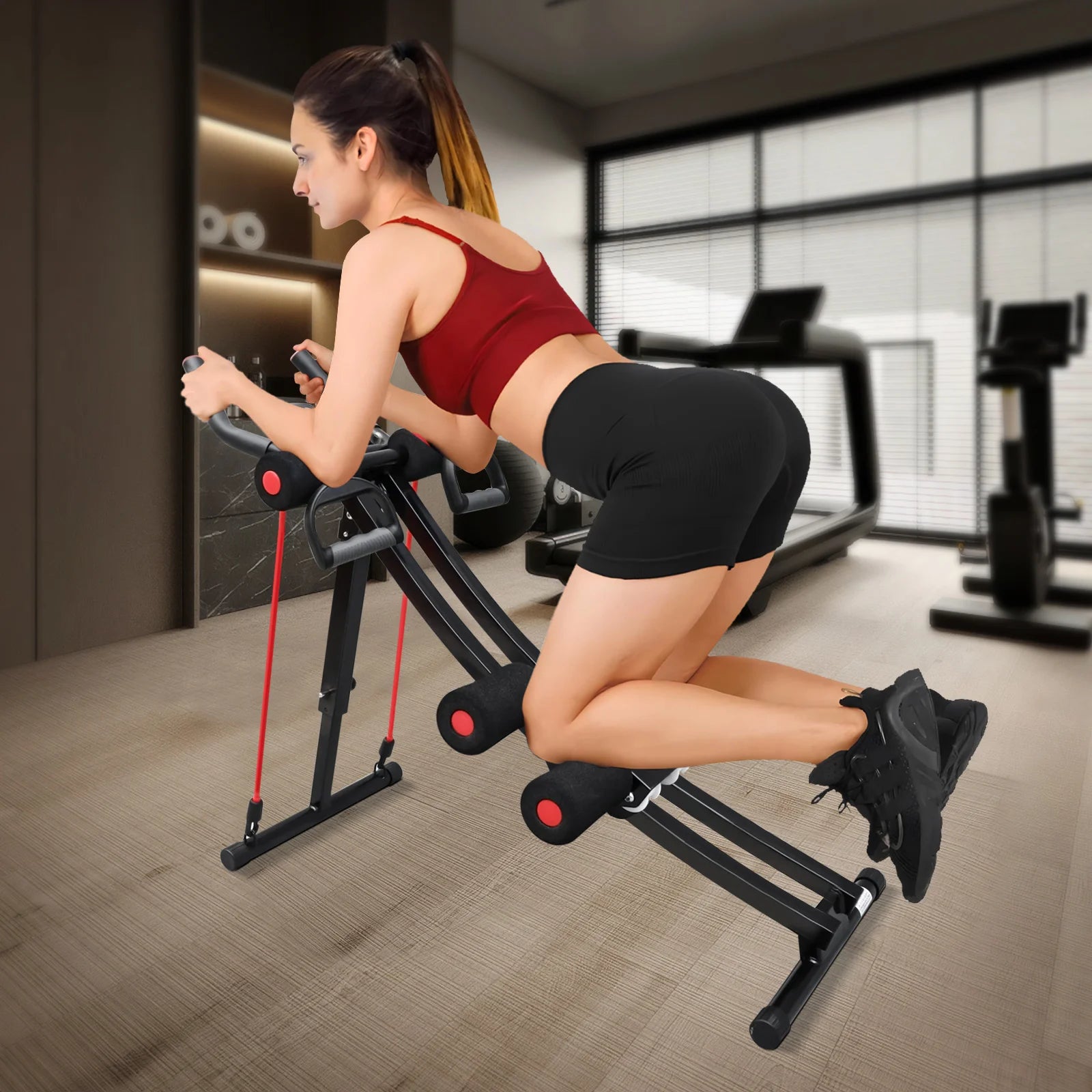 GIKPAL Foldable Ab Machine Trainer