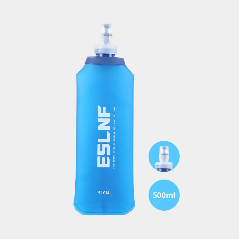Soft Silicone Running Water Bottle