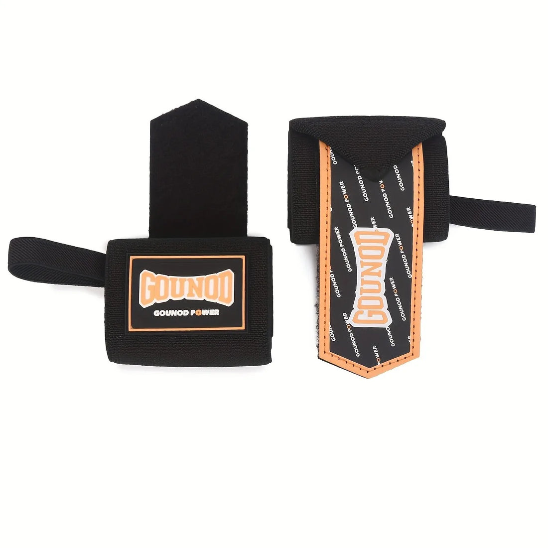 Pair Adjustable Weightlifting Wrist Support Wraps