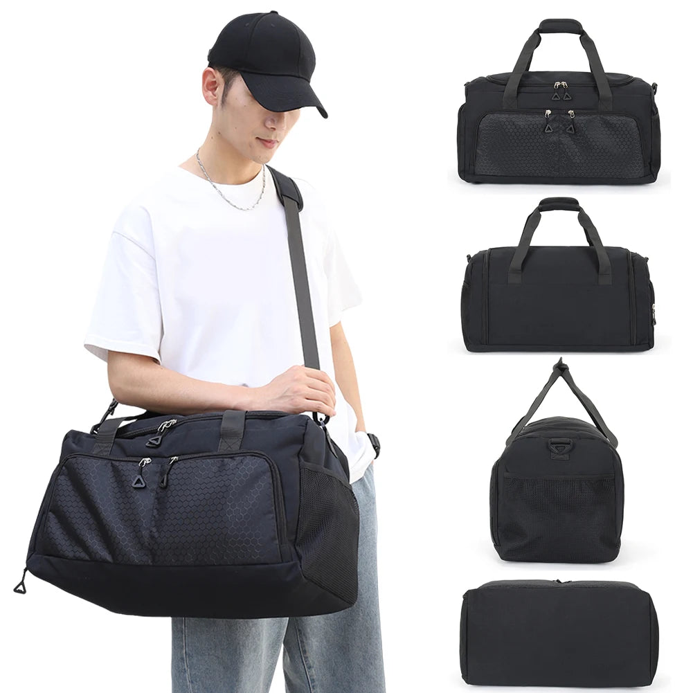 Travel Duffle Bag with Shoe Compartment