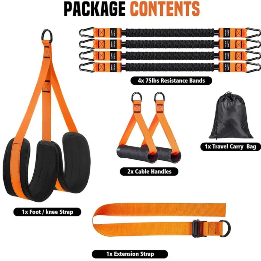 Pull-Up Assistance Resistance Bands Set