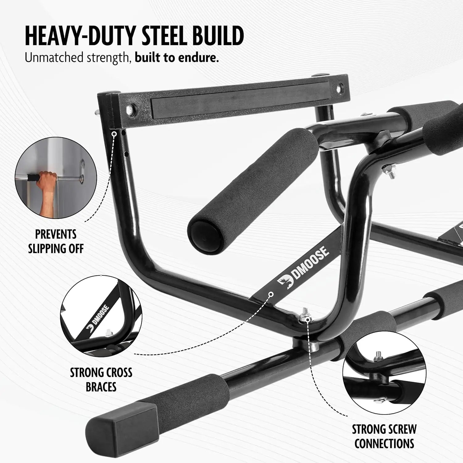 Doorway Pull-Up Bar 250 Lbs Capacity