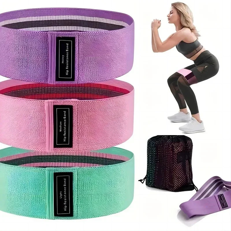 Squat Yoga Resistance Hip Circle Bands