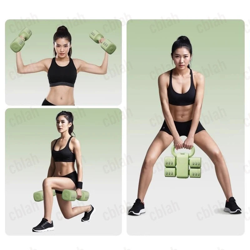 Women’s Kettlebells Dumbbells Strength Set