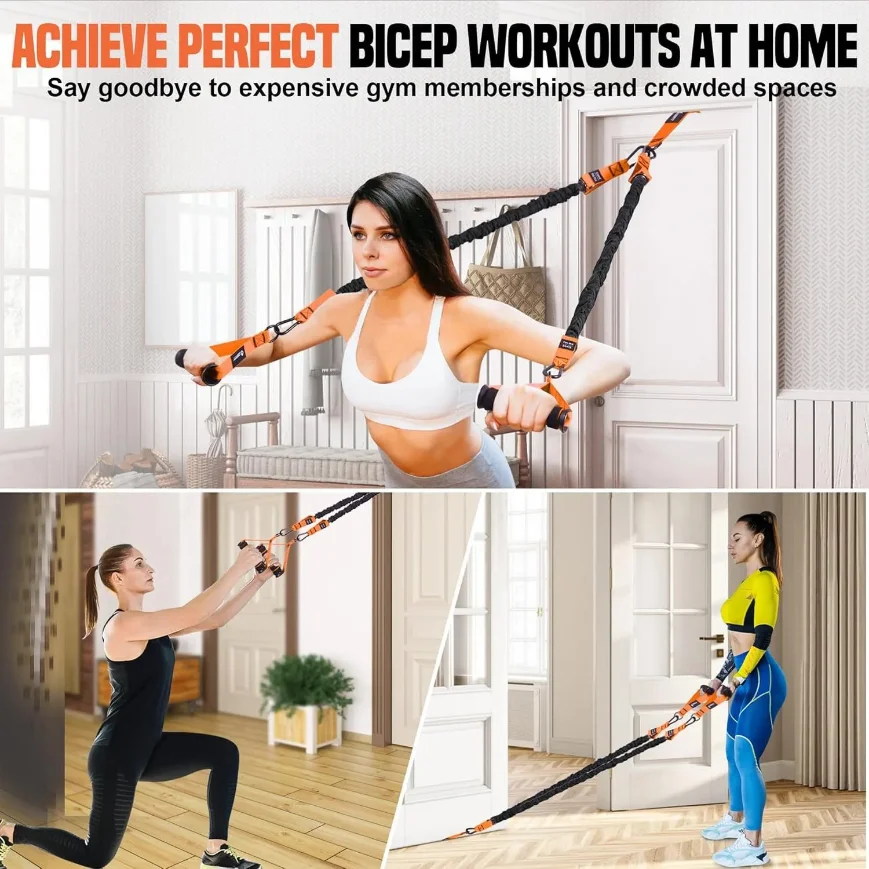 Pull-Up Assistance Resistance Bands Set