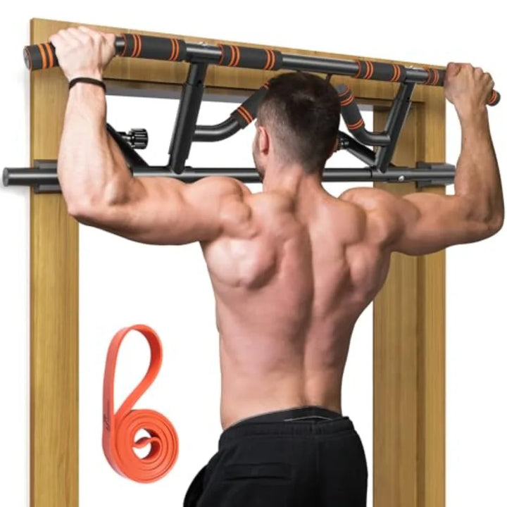 Doorway Folding Multi-Grip Pull-Up Bar