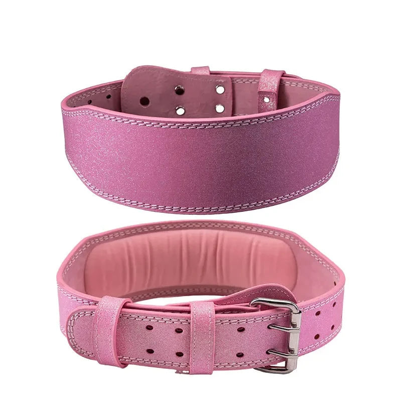 Pink Flash Weightlifting Powerlifting Belt