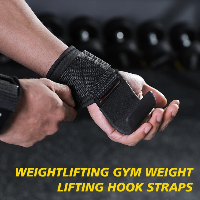 Heavy Duty Weightlifting Hook Straps
