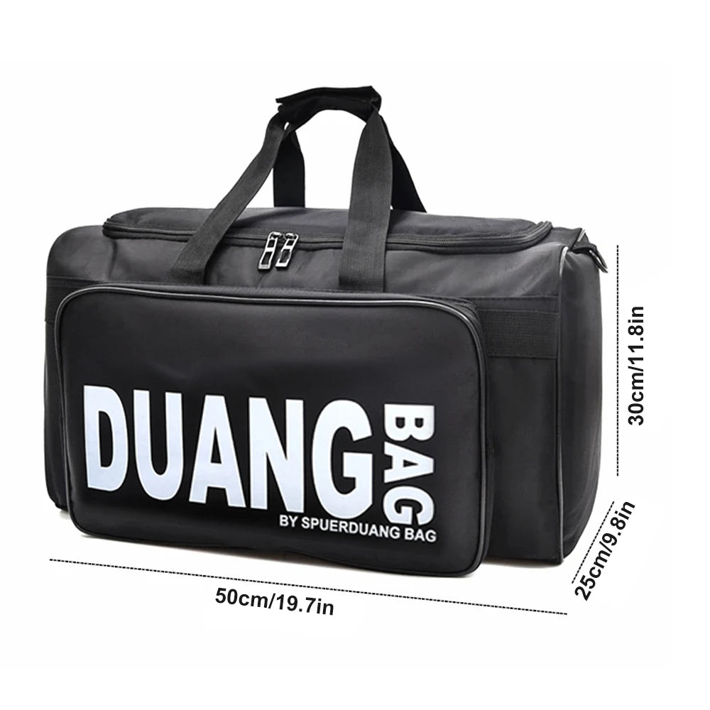 Water Resistant Sports Travel Duffel Bag