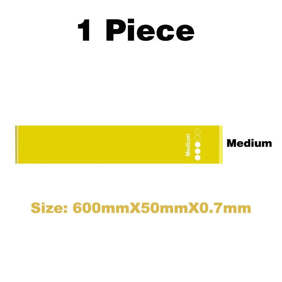 Colorful TPE Yoga Resistance Bands