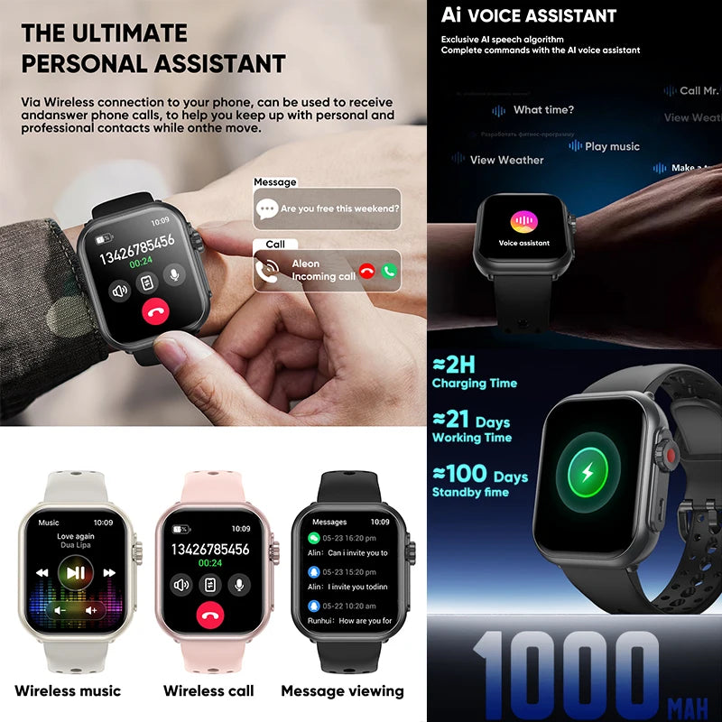 1.85 Inch Ultra HD Smartwatch