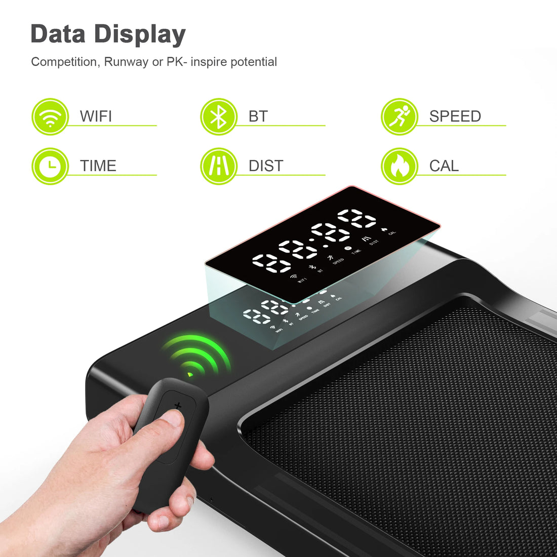 Home Treadmill 2.5HP Remote Control