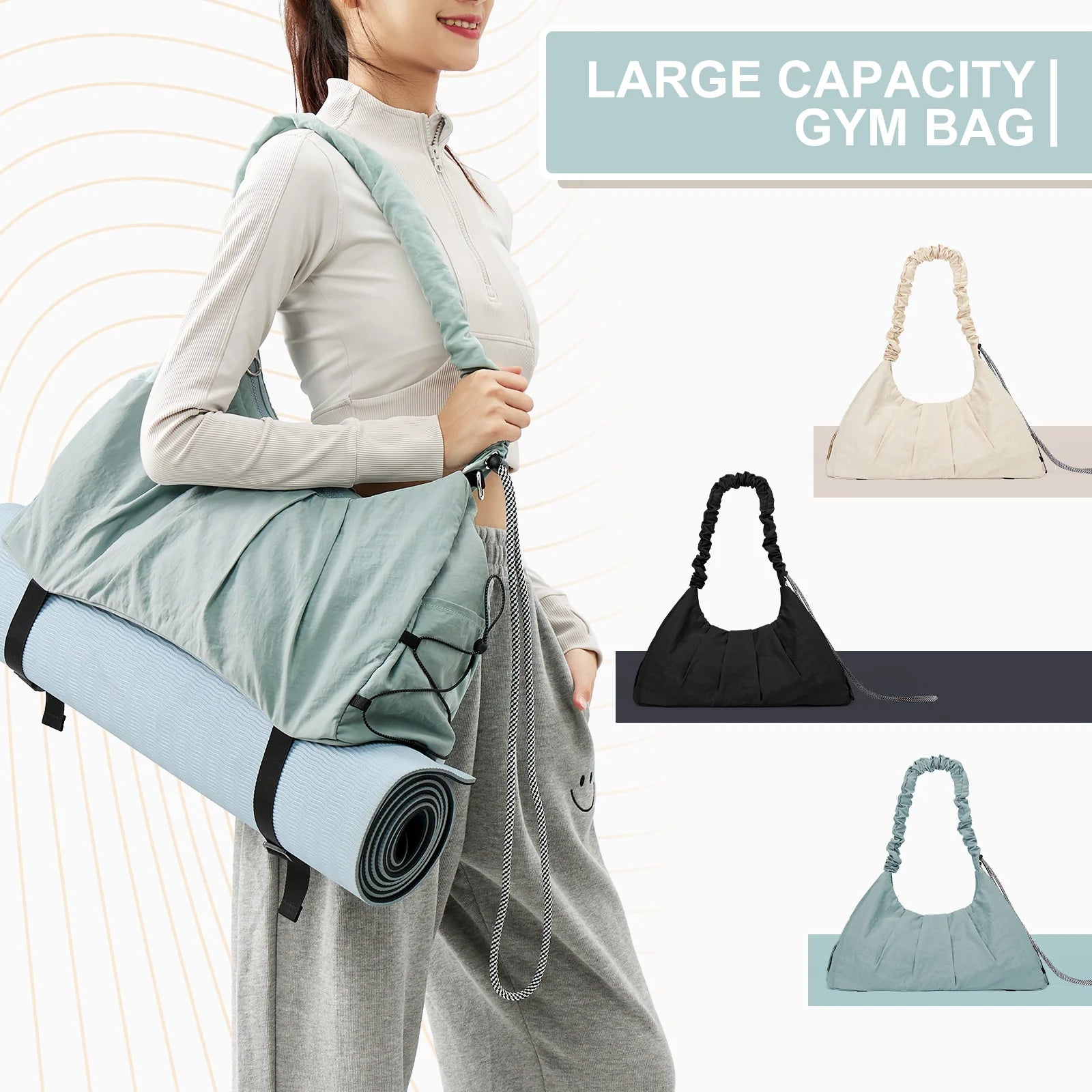 Large Capacity Versatile Gym Training Bag